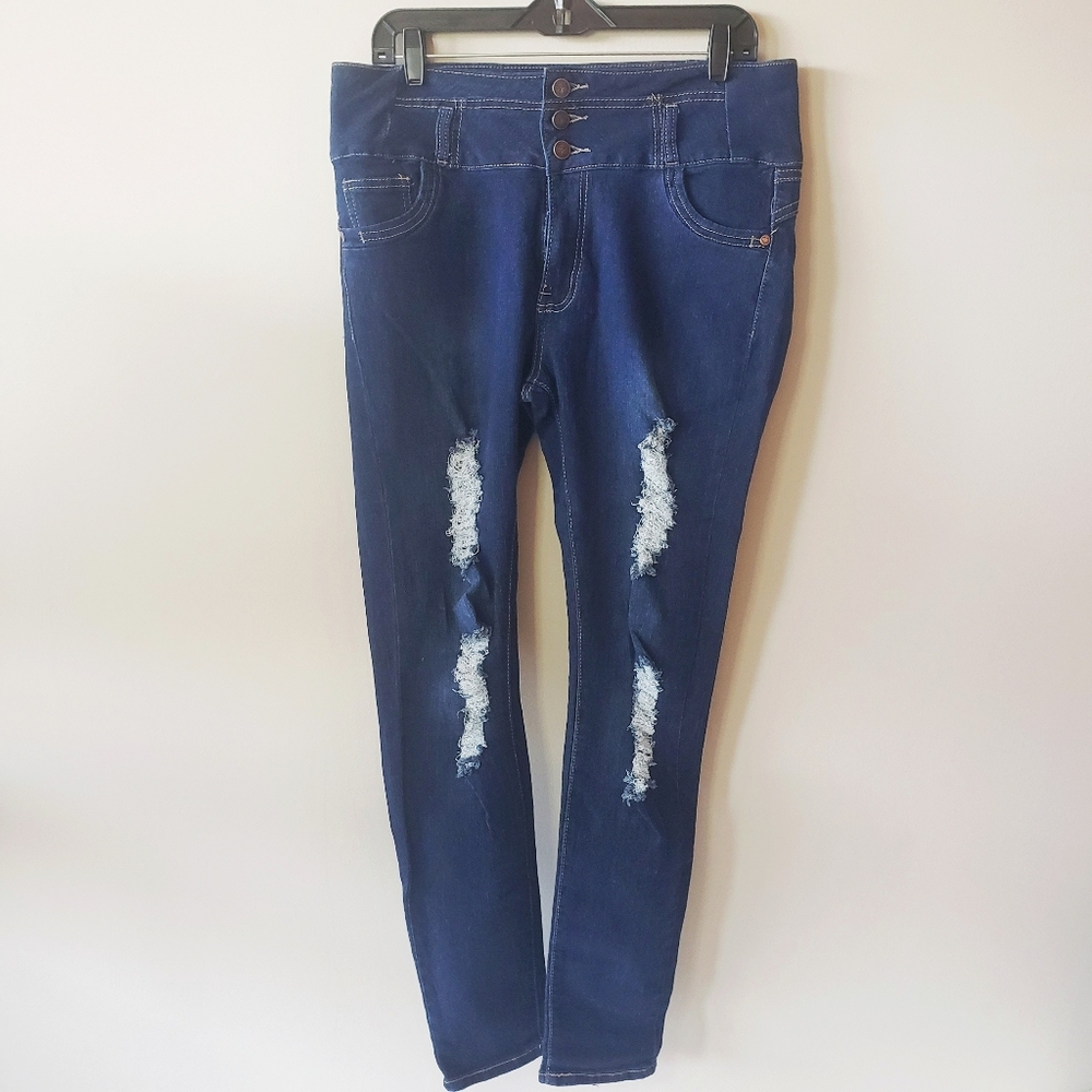 Distressed Jean's from Fashion Nova